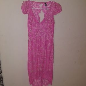 👜Hot Pink BEAUTIFUL Dress👜 Backless